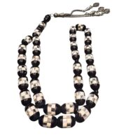 سبحة كوك مرصعة بصدفات مربعة