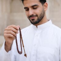 سبحة كوك طبيعية مكونة من 99 خرزة،