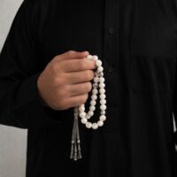 سبحة مصنوعة من الصدف الطبيعي الفاخر