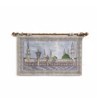 لوحة جدارية قماش المسجد النبوية