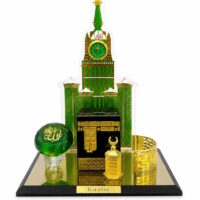 تحفة فاخرة مجسم مميز الكعبة مع برج الساعة